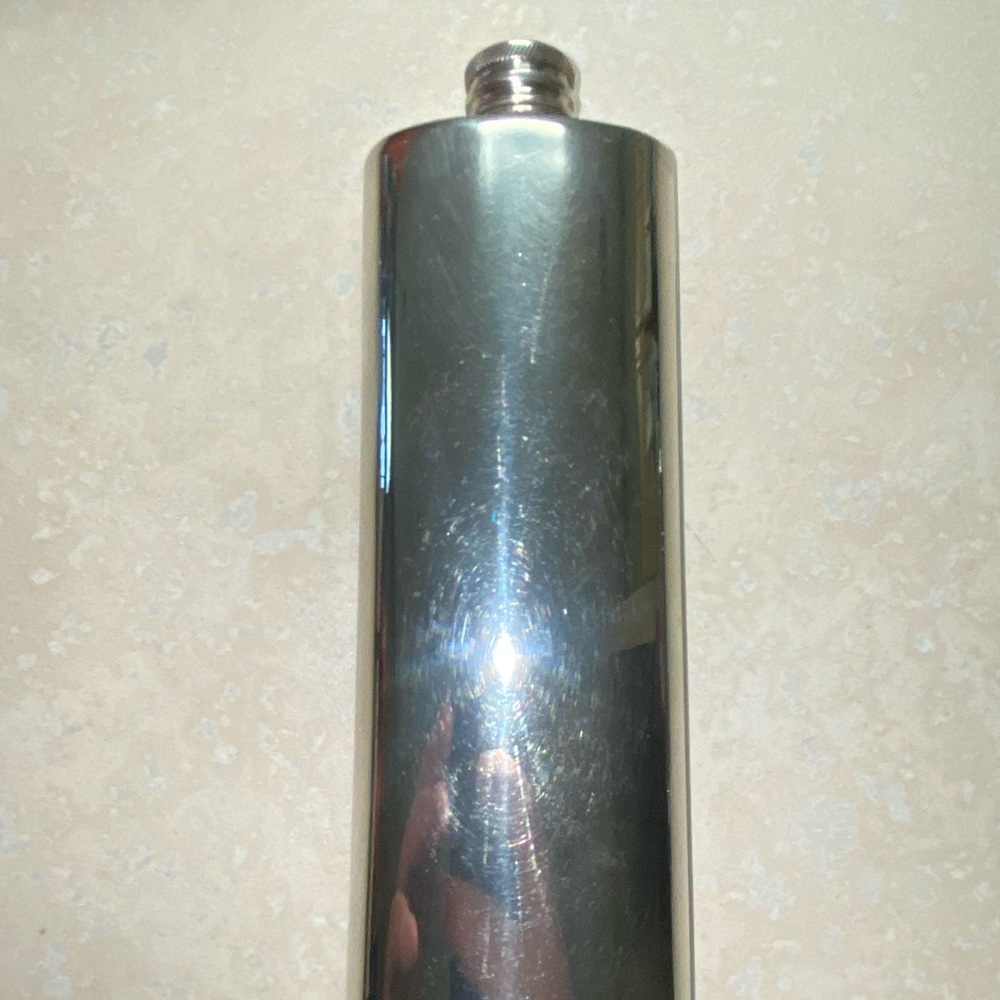 4oz pewter flask